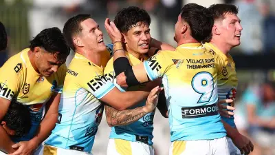 Gold Coast Titans thrash Dragons 38-18 to escape bottom four