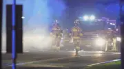 Woman dies in Sunshine Coast unit fire near petrol station