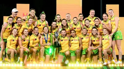 Australia trounces Ireland by 50 in first women's AFL international