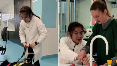 Blind Student Aims to Become Australia's First Blind Doctor
