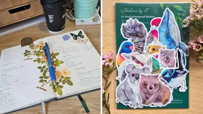 Stickers make a comeback as adults embrace mindful hobbies