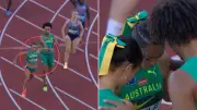 Aussies drop baton in mixed relay final at world under-20s