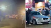 Car driven through carnival south of Brisbane; woman arrested