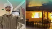 Father Burned Rescuing Documents from Perth House Fire